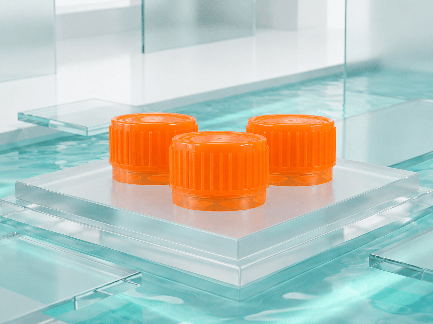 Bouchon de 28 mm non protège-enfant pour bouteilles de méthadone, vue du produit 1. UGS LML-34-CP-NCR.